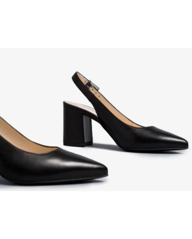 DECOLLETE' NEROGIARDINI DONNA NAPPA PANDORA NERO E012013DE/100