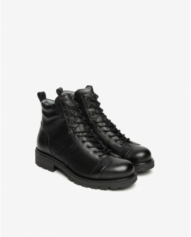  ANFIBIO NEROGIARDINI  UOMO IN PELLE NERO I501010U/100