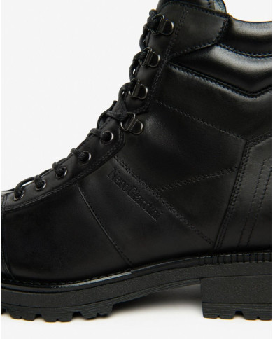  ANFIBIO NEROGIARDINI  UOMO IN PELLE NERO I501010U/100