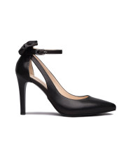 DECOLLETE' NEROGIARDINI DONNA NAPPA PANDORA NERO E211072DE/100