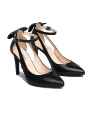 DECOLLETE' NEROGIARDINI DONNA NAPPA PANDORA NERO E211072DE/100