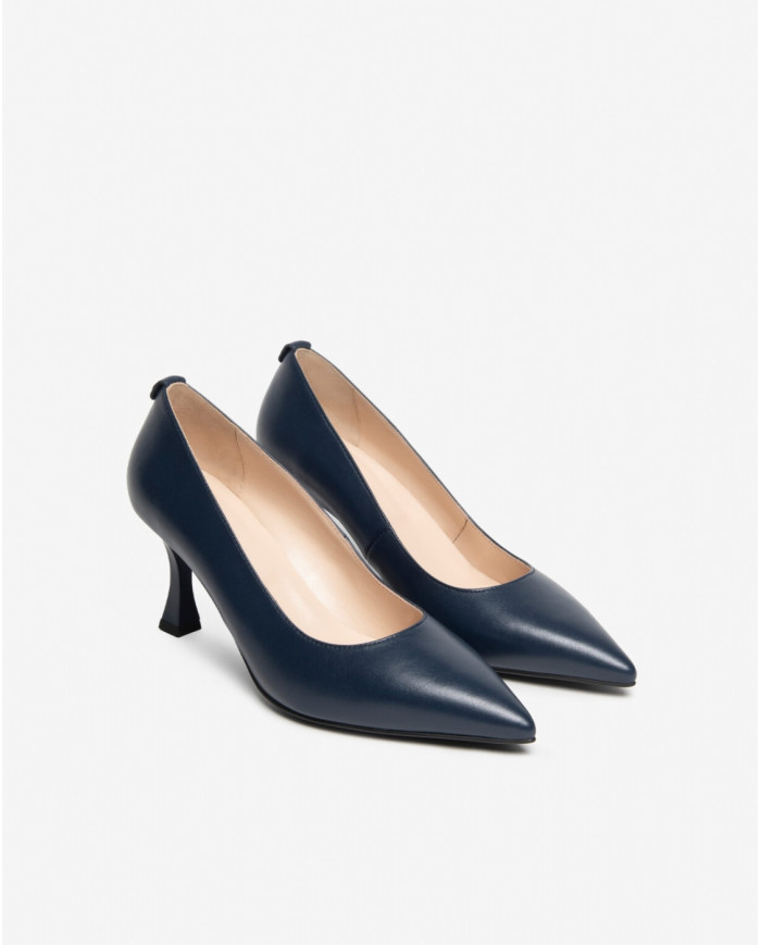 DECOLLETE NEROGIARDINI DONNA NAPPA PANDORA BLU 69 TPU ALEK NERO E407081DE/200