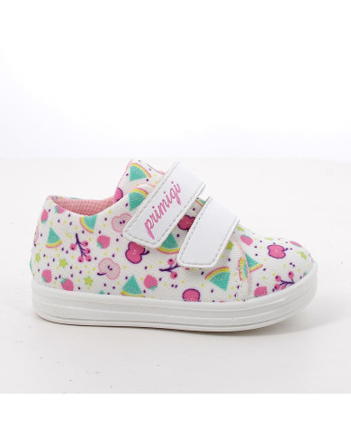 SNEAKERS PRIMIGI PRIMI PASSI BAMBINA  T.ST.MACE/S.NAP BCO-ORC-ACQ/BCO 1355033