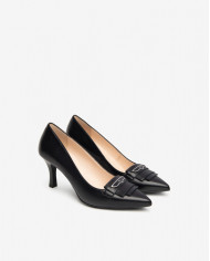 DECOLLETE NEROGIARDINI DONNA NAPPA PANDORA NERO TPU FONTE NERO TACCO 7,5CM I410800DE/100