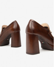 MOCASSINI NEROGIARDINI DONNA DELAVATO BEIGE TPU ORTONA FERRARA TACCO 9CM I410904D/412