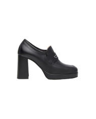 MOCASSINI NEROGIARDINI DONNA GUANTO NERO TPU PAVIA 8271 NERO TACCO 9CM  I410902D/100