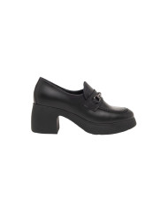 MOCASSINO NEROGIARDINI DONNA GUANTO NERO TR MURA LIGHT TACCO 7CM I411290D/100