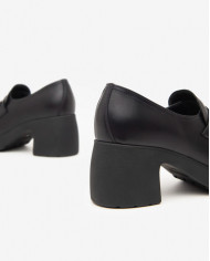 MOCASSINO NEROGIARDINI DONNA GUANTO NERO TR MURA LIGHT TACCO 7CM I411290D/100