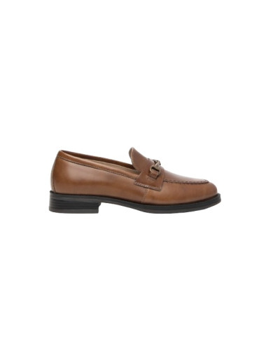 MOCASSINO NEROGIARDINI DONNA MANOLETE CUOIO TR BORMIDA T.MORO I411260D/400