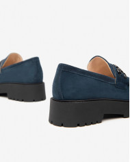 MOCASSINO NEROGIARDINI DONNA VELOUR INCANTO TR TAVERNA  LIGH TACCO 4CM I411390/207