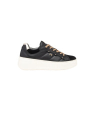 SNEAKERS NEROGIARDINI DONNA AROLD VELO NERO GUANTO NERO T.BRILL PLATINO I411630D/100