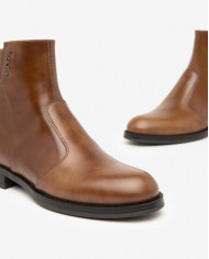 STIVALETTI NEROGIARDINI DONNAMANOLETE CUOIO TR BORMIDA I411262D/400