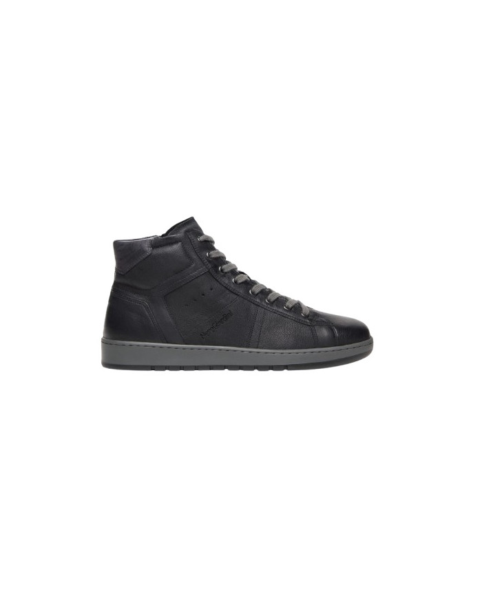 SNEAKERS NEROGIARDINI UOMO PELLE OSAKA NERO OSAKA BLU TR LEGNANO COBE I400440U/100