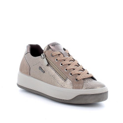 SNEAKERS IGI&CO DONNA IN PELLE BRONZO 6669633