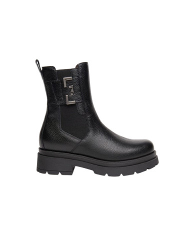 STIVALETTI NEROGIARDINI DONNA  IN PELLE CHELSEA DREAM NERO TR RIVALBA GRESSAN2 I411948D/100