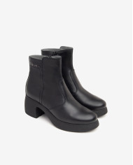 STIVALETTI NEROGIARDINI DONNA GUANTO NERO TR MURA LIGHT TACCO 7CM I411292D/100