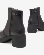 STIVALETTI NEROGIARDINI DONNA GUANTO NERO TR MURA LIGHT TACCO 7CM I411292D/100