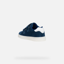 SNEAKERS GEOX BAMBINO JUNIOR  J ECLYPER NAVY/WHITE J65LSC 022BC C4211