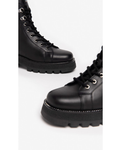 STIVALETTO CHELSEA NEROGIARDINI DONNA GUANTO NERO I205990D/100