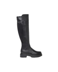 STIVALI NEROGIARDINI DONNA IN PELLE GUANTO NERO T.WONDERFUL TR FOLGARIA I411841D/100