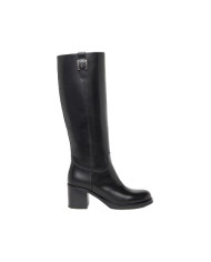 STIVALI NEROGIARDINI DONNA IN PELLE GUANTO NERO TR IMOLA TACCO 6,5CM I411790D/100