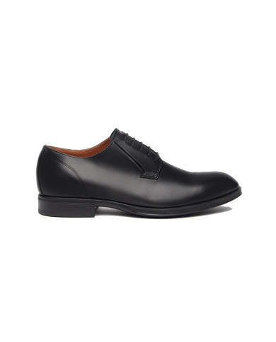 STRINGATE NEROGIARDINI UOMO ILCEA NERO PELLE  LOOK CERIMONIA I302944UE/100