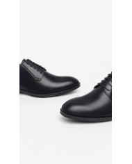 STRINGATE NEROGIARDINI UOMO ILCEA NERO PELLE  LOOK CERIMONIA I302944UE/100