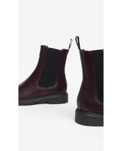 STIVALETTO CHELSEA NEROGIARDINI DONNA GUANTO BORDO' I305990D/613