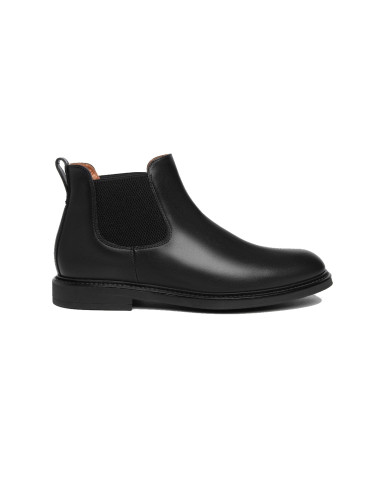 STIVALETTI CHELSEA NEROGIARDINI UOMO IN PELLE NERO I302953UE/100