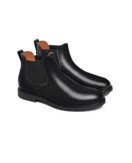 STIVALETTI CHELSEA NEROGIARDINI UOMO IN PELLE NERO I302953UE/100