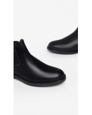 STIVALETTI CHELSEA NEROGIARDINI UOMO IN PELLE NERO I302953UE/100