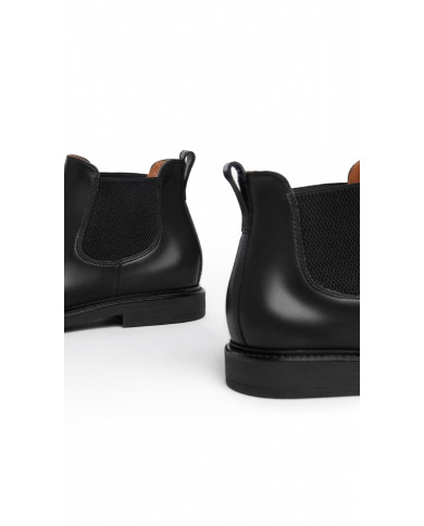 STIVALETTI CHELSEA NEROGIARDINI UOMO IN PELLE NERO I302953UE/100