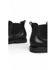 STIVALETTI CHELSEA NEROGIARDINI UOMO IN PELLE NERO I302953UE/100