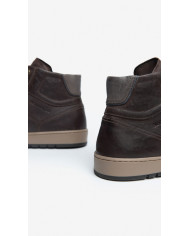 SNEAKERS NEROGIARDINI UOMO IN PELLE OSAKA T.MORO I303040U/300