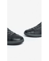 SNEAKERS NEROGIARDINI UOMO IN PELLE OSAKA NERO I303040U/100