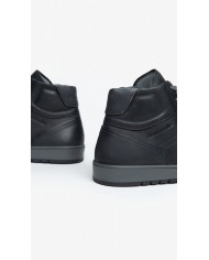 SNEAKERS NEROGIARDINI UOMO IN PELLE OSAKA NERO I303040U/100