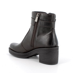STIVALETTO IGI&CO DONNA IN PELLE CASTAGNO CON TACCO 6,5CM 6660311