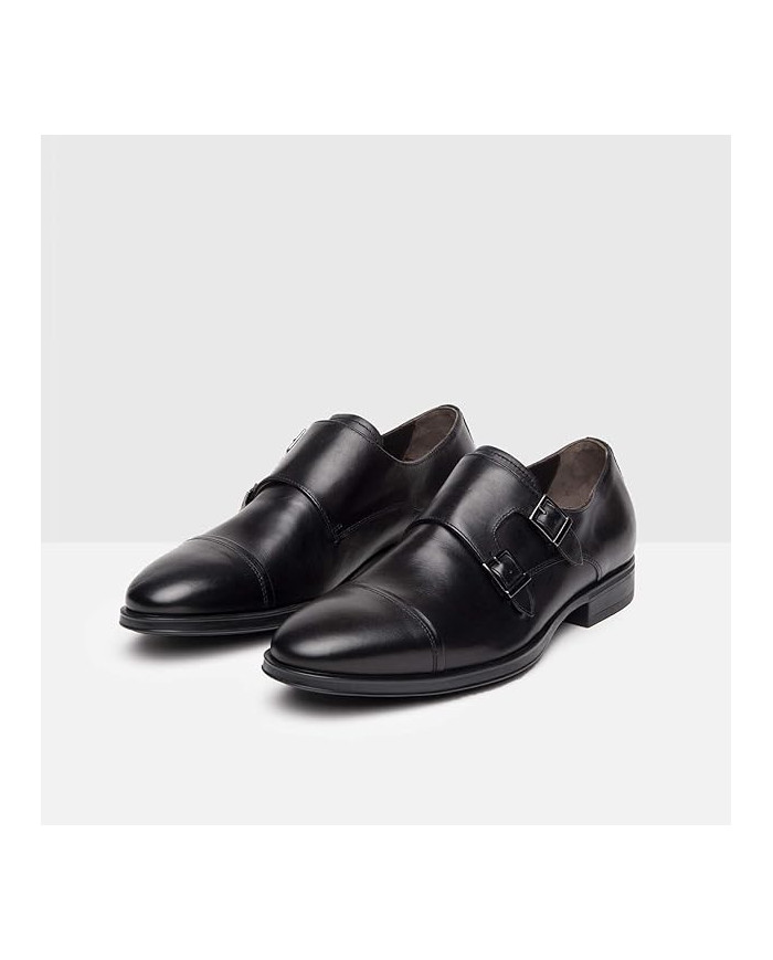 STRINGATA NEROGIARDINI UOMO IN PELLE A901103UE/100