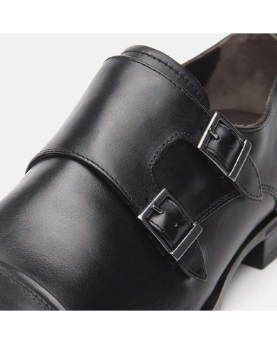 STRINGATA NEROGIARDINI UOMO IN PELLE A901103UE/100