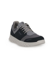 SNEAKERS IGI&CO UOMO  NABUK GUM/TELA  BLU/GRIGIO 5623400