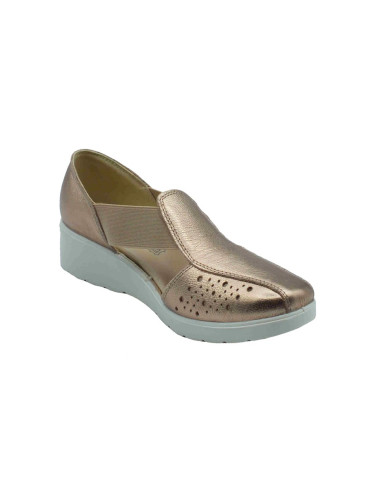MOCASSINO ENVAL SOFT DONNA  FIORE BOT.OMEGA CHAMPAGNE 7755533