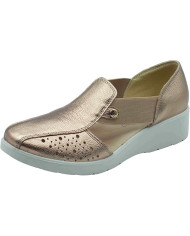 MOCASSINO ENVAL SOFT DONNA  FIORE BOT.OMEGA CHAMPAGNE 7755533