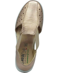 MOCASSINO ENVAL SOFT DONNA  FIORE BOT.OMEGA CHAMPAGNE 7755533