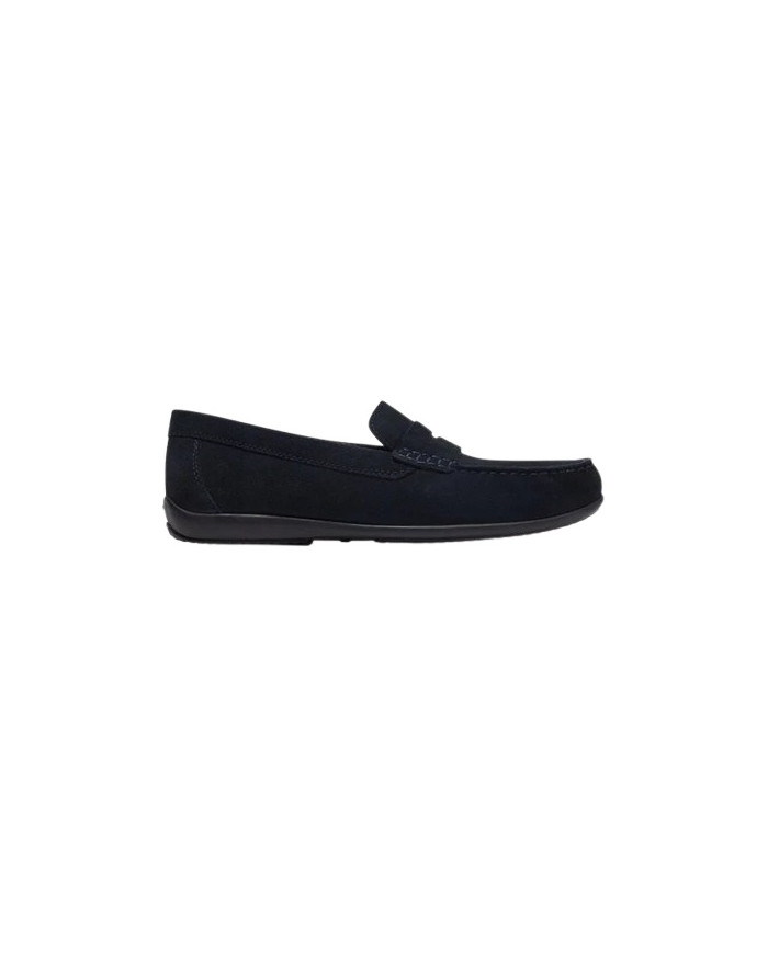 MOCASSINI GEOX UOMO U U ASCANIO C - SCAM. NAVY SLIP-ON U450WC 00022 C4002