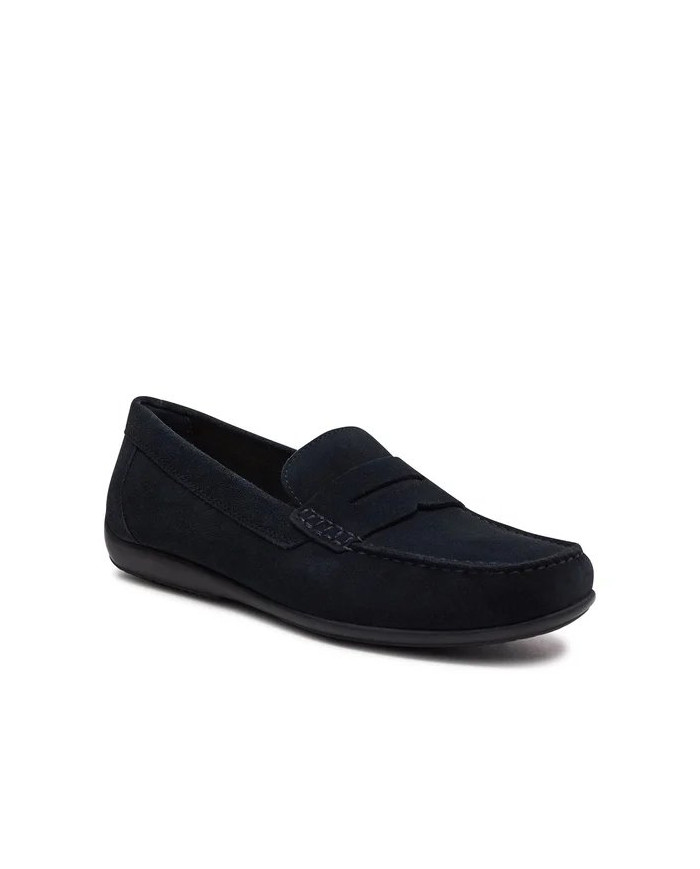 MOCASSINI GEOX UOMO U U ASCANIO C - SCAM. NAVY SLIP-ON U450WC 00022 C4002