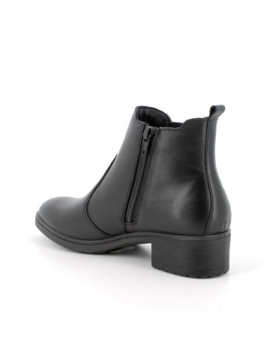 STIVALETTI ENVAL SOFT DONNA NERO ELASTICO E ZIP LATERALE TACCO 4,5CM 6750200