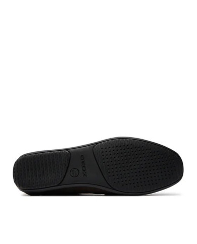 MOCASSINI GEOX UOMO U ASCANIO C - SCAM.  DK BROWN SLIP-ON U450WC 00022 C6006