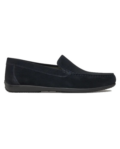 MOCASSINI GEOX UOMO U ASCANIO B - SCAMOSCIATO NAVY U450WB 00022 C4002