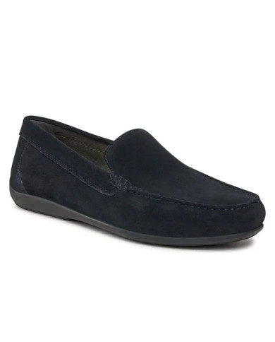 MOCASSINI GEOX UOMO U ASCANIO B - SCAMOSCIATO NAVY U450WB 00022 C4002