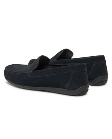 MOCASSINI GEOX UOMO U ASCANIO B - SCAMOSCIATO NAVY U450WB 00022 C4002